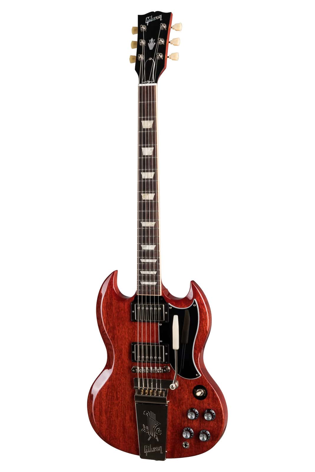 GIBSON USA SG STANDARD '61 MAESTRO VIBROLA VINTAGE CHERRY OC