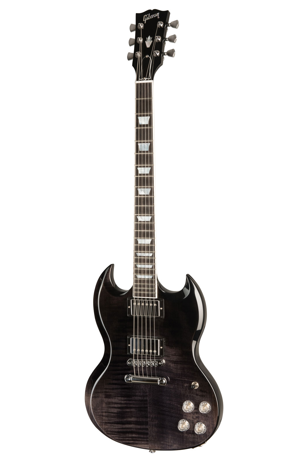 GIBSON USA SG MODERN TRANS BLACK FADE MC - BSTOCK