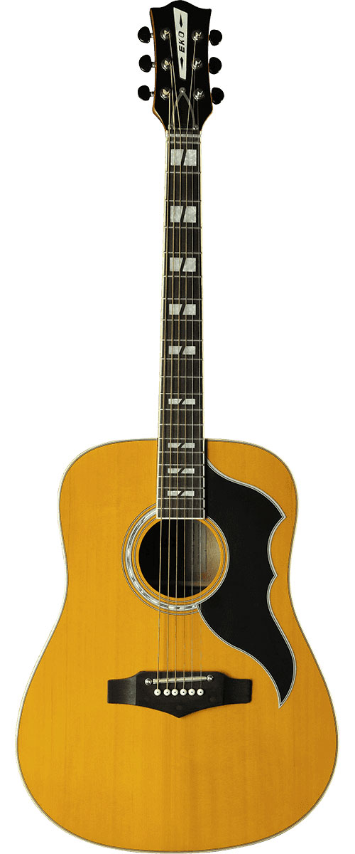 EKO Ranger Vi Eq Vintage Reissue Dreadnought Vintage Natural