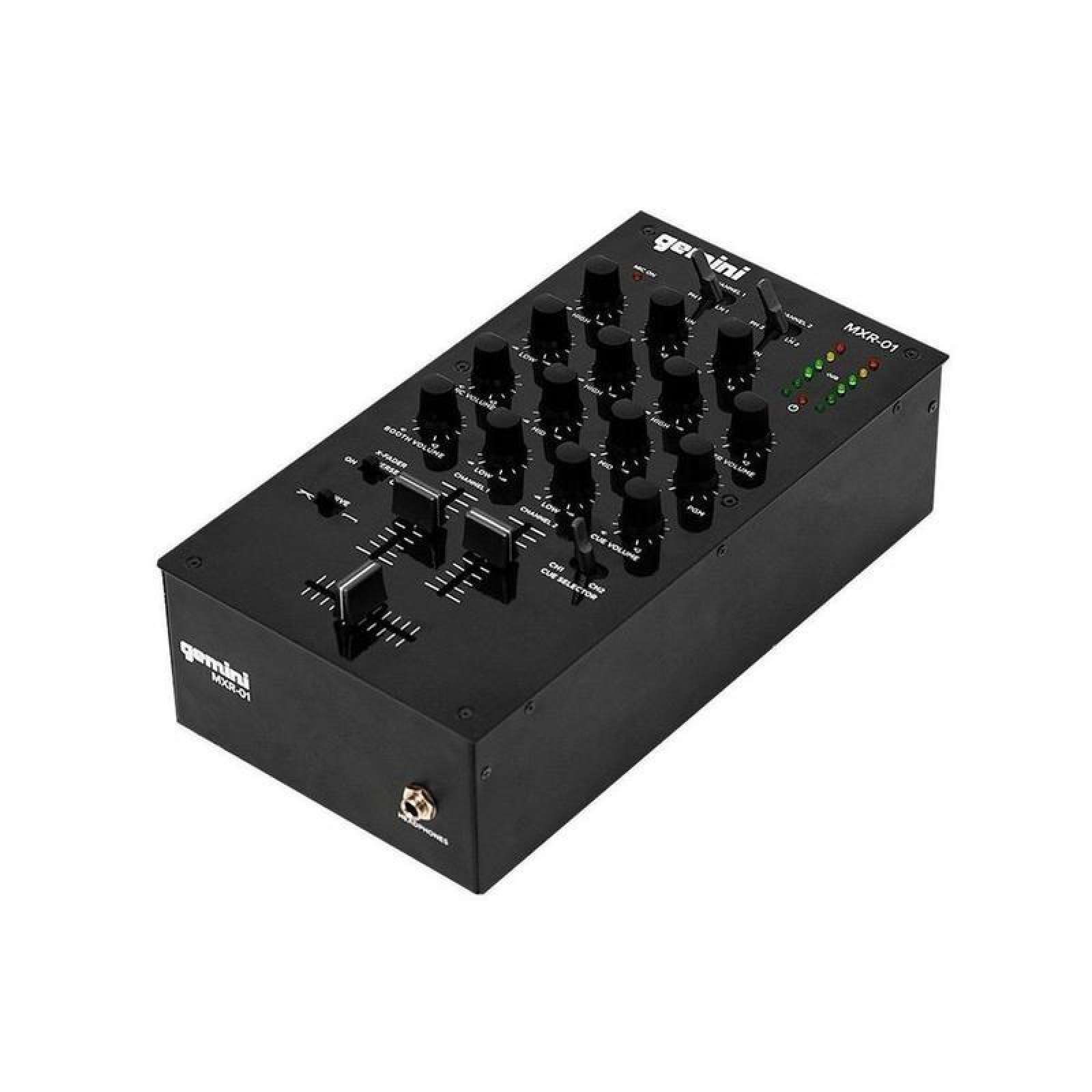 GEMINI MXR-01BT - 2-KANAALS MIXER (BLUETOOTH)