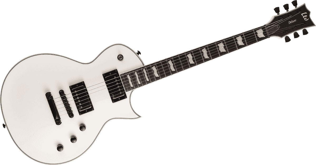 Ltd Guitars Ec-1001t Ctm Snow White