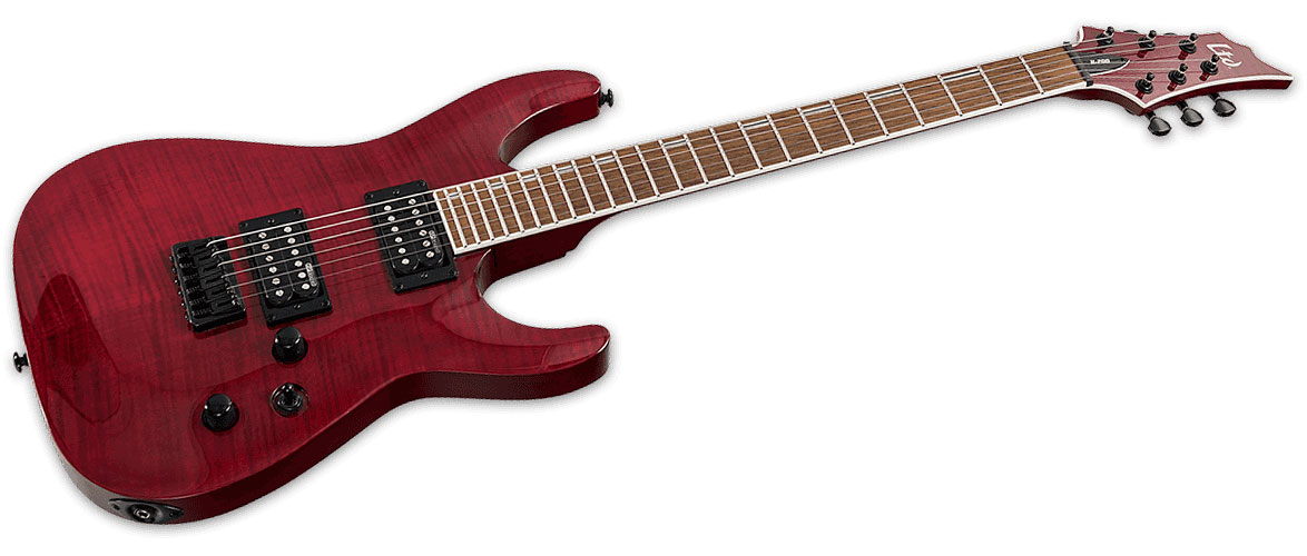 Ltd Guitars H Modele 200 Rouge Transparent
