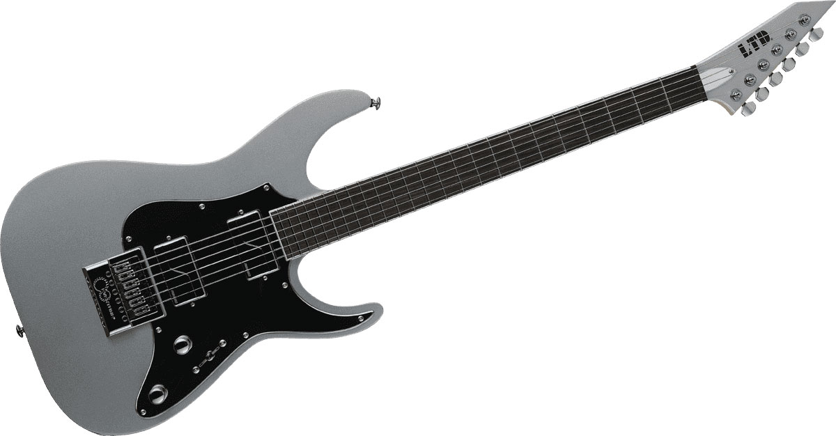 LTD GUITARS Ks M-6 Evertune Metallic Silver