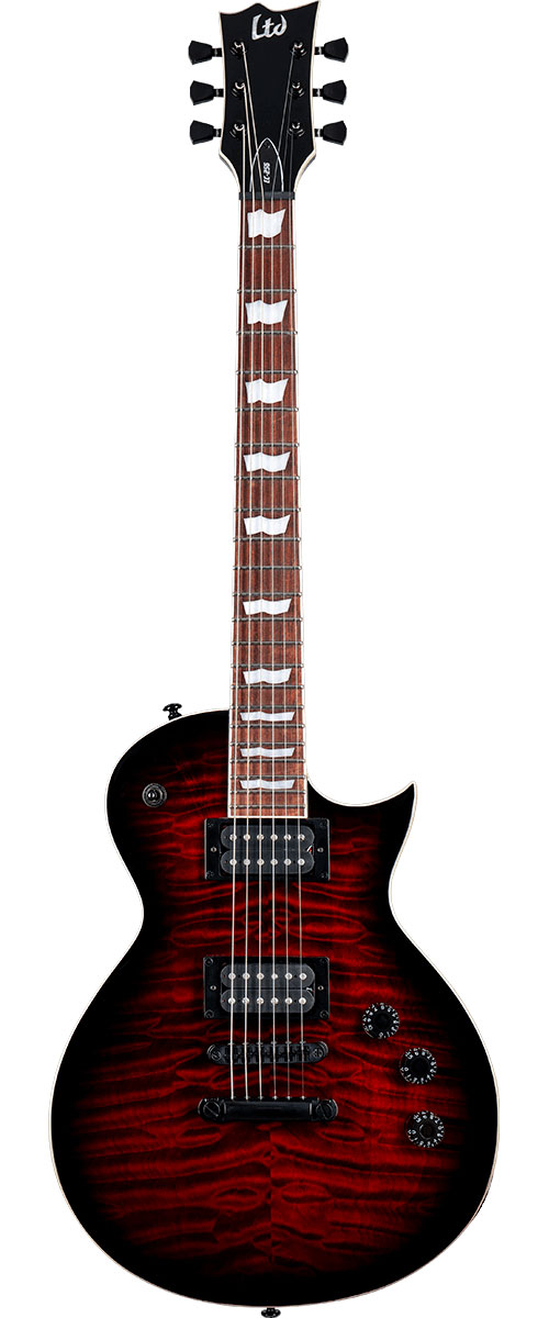 LTD GUITARS Ec-256Qm See Thru Black Cherry Sunburst