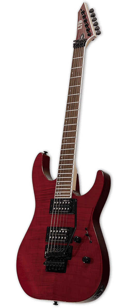 LTD GUITARS M Model 200 Red Transparent - B Stock
