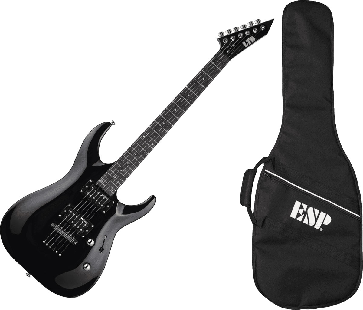 LTD GUITARS Mh Model 10 Black Gloss