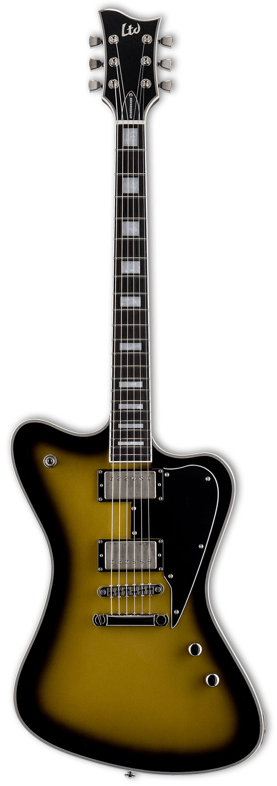 LTD GUITARS Sparrowhawk Signature Bill Kelliher Vintage Silver Sunburst