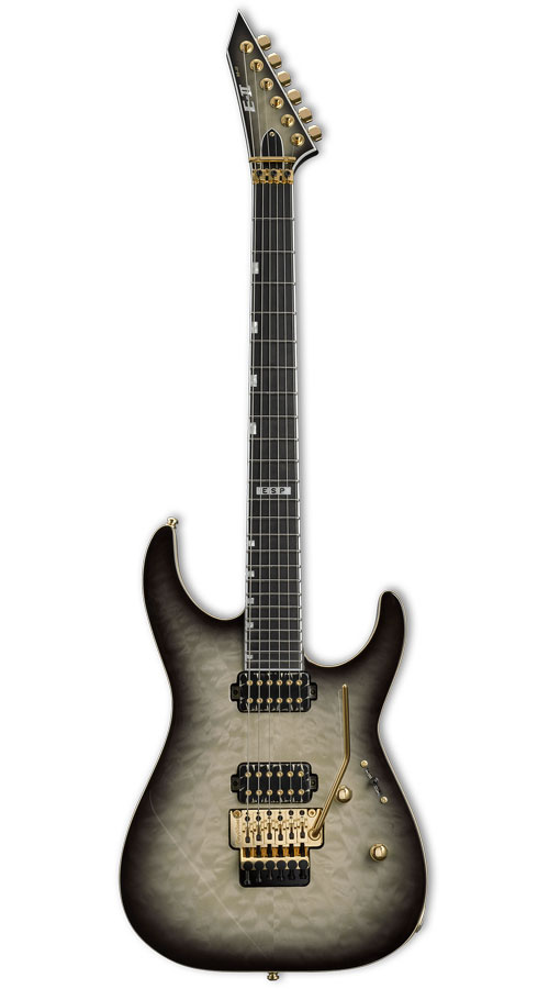 ESP E-Ii M-Ii Quilted Maple Black Natural Burst