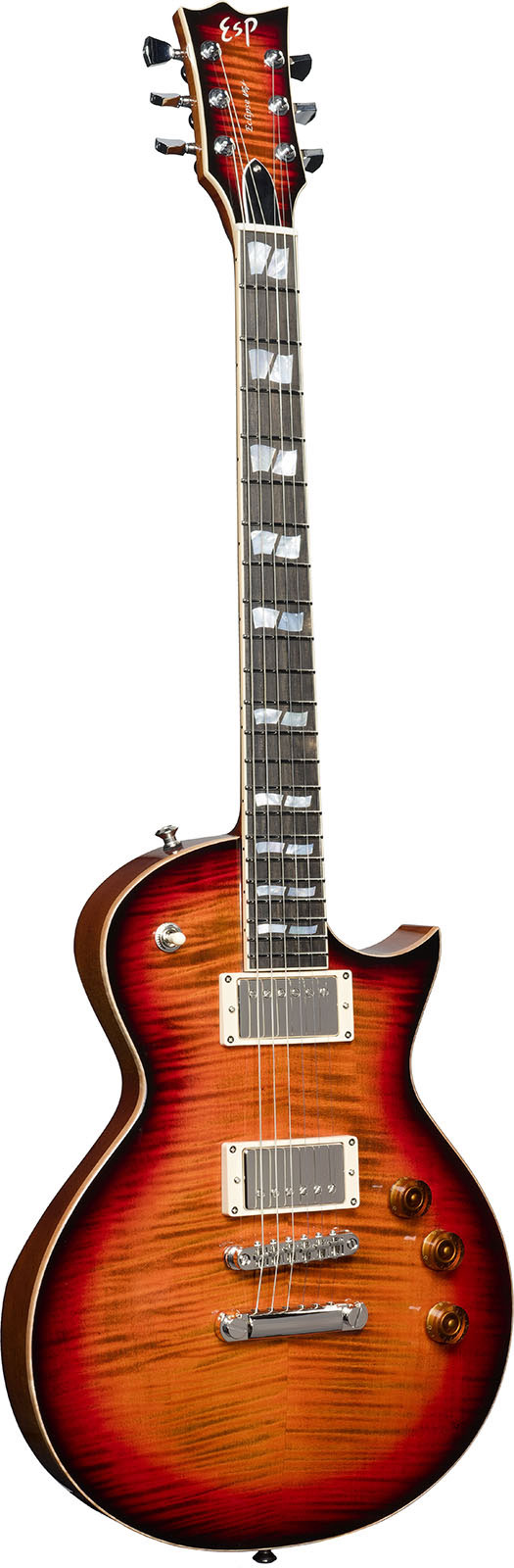 ESP Esp Usa Eclipse Tiger Eye Sunburst