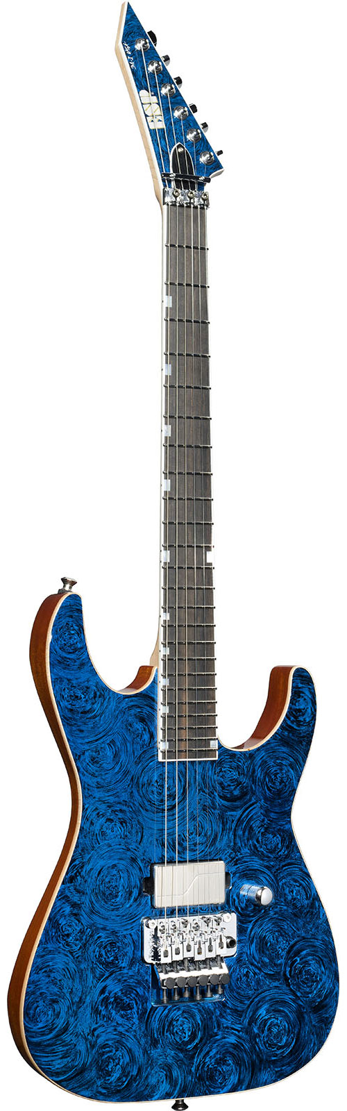 ESP Esp Usa M-I Dx Fr Teal Marble