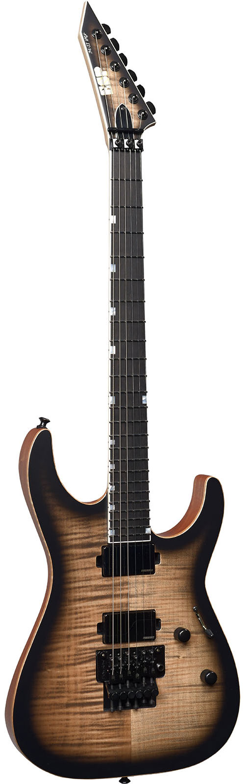 ESP M2 See Thru Black Sunburst Satin