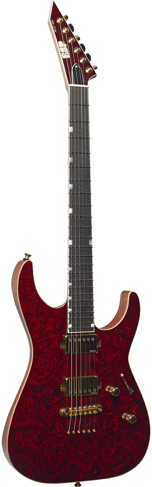 ESP M2 Red Rose Marble