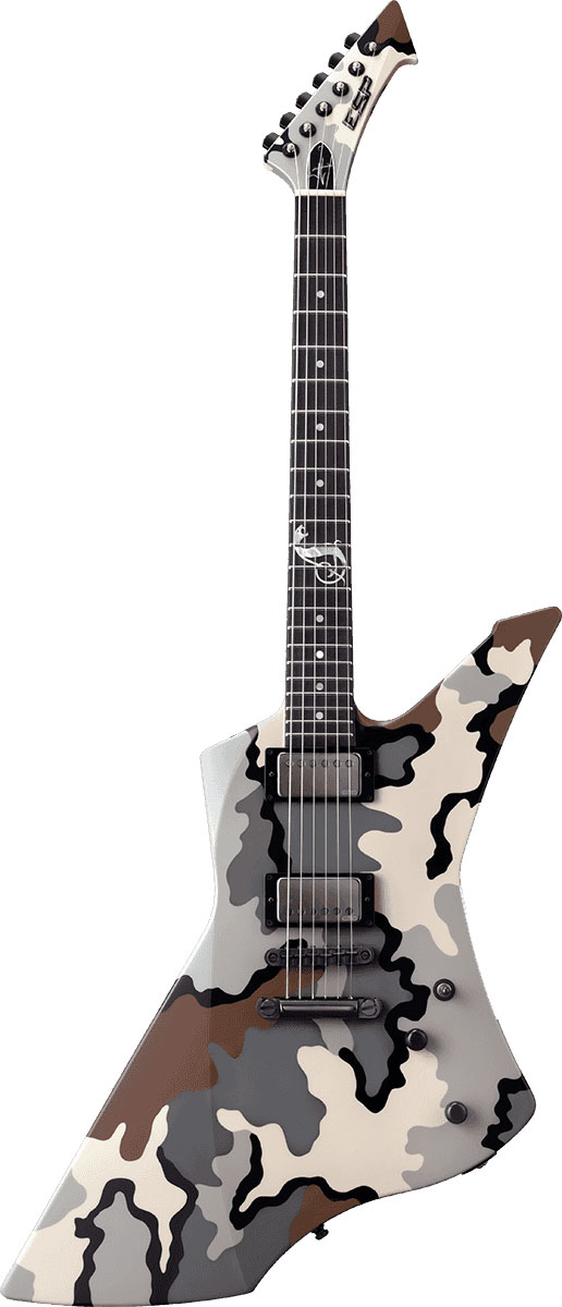 ESP Esp Signature James Hetfield Snakebyte Camo