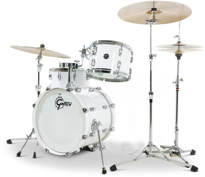 GRETSCH DRUMS RENOWN MAPLE PIANO BLANC