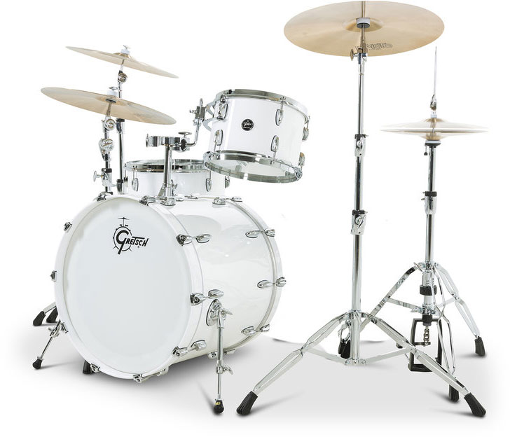 GRETSCH DRUMS Renown Maple Rock 22 Piano Blanc
