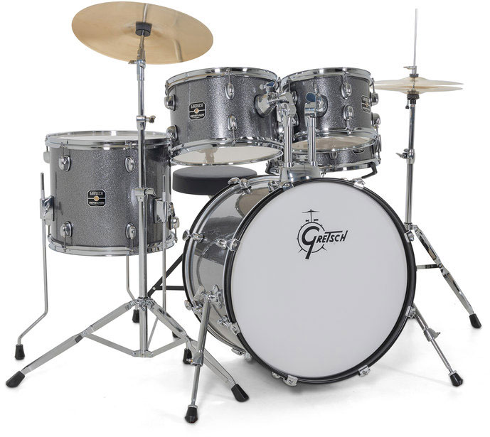 GRETSCH DRUMS RENEGADE GREY SPARKLE