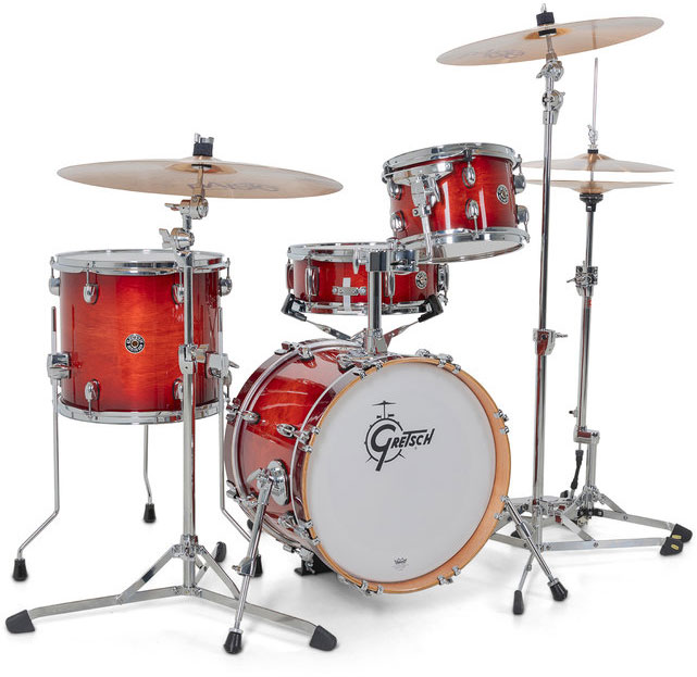 GRETSCH DRUMS CATALINA CLUB GLOSS CRIMSON BURST CT1-M264-GCB