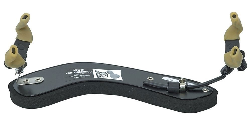 WOLF 3/4-4/4 SHOULDER REST FORTE SECONDO LEFTHAND