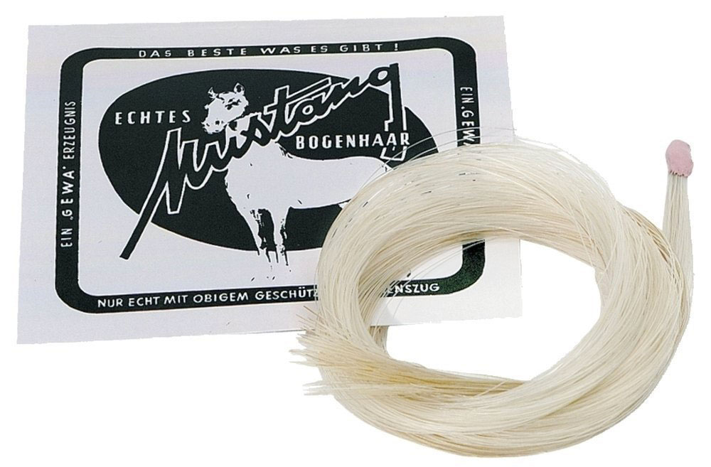 GEWA VIOLIN/VIOLA BOW HAIR MUSTANG SINGLE LAYER EXTRA STRONG