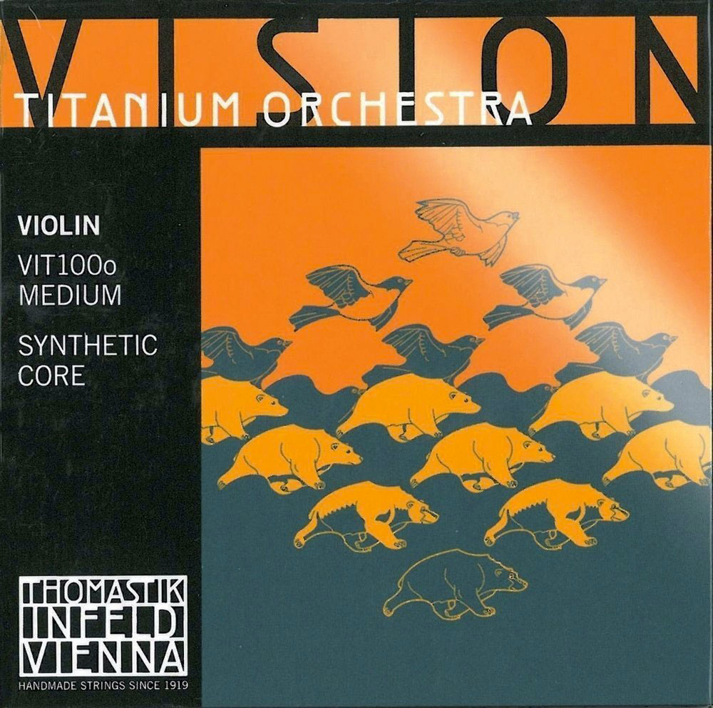THOMASTIK Vision Titanium Orchestra Noyau Synthtique Moyen VIT100o