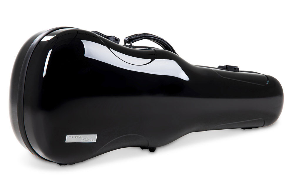 GEWA VIOLA SHAPED CASE AIR 2.0 BLACK HIGHGLOSS