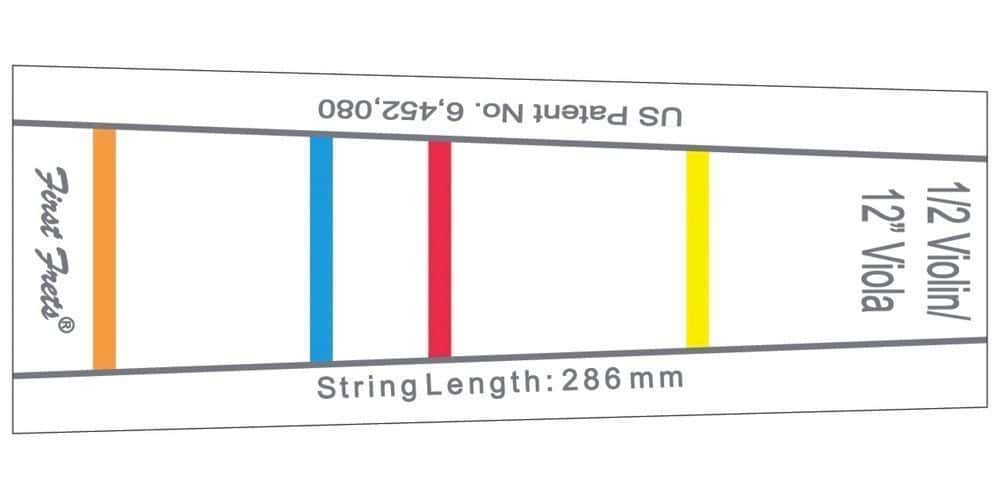 GEWA REPRES POUR TOUCHE FIRST FRET 231 MM POUR VIOLON 1/8 