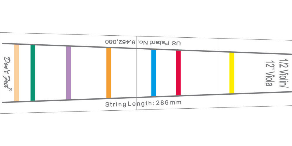 GEWA 3/4 FINGERBOARD MARKING DON'T FRET VIOLIN AND 33 CM (13'') VIOLA