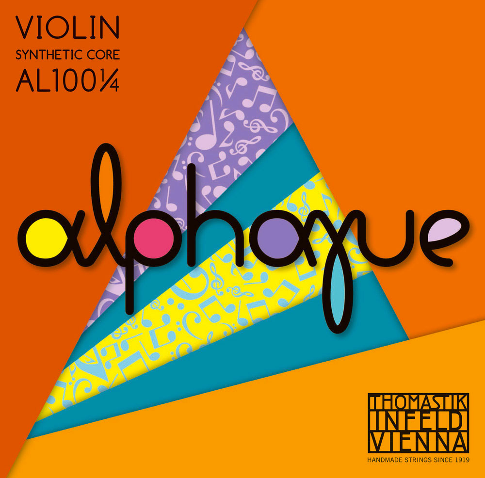 THOMASTIK 1/4 STRINGS VIOLIN ALPHAYUE CORE NYLON SET AL100