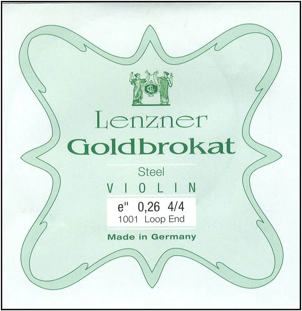 OPTIMA STRINGS VIOLIN LENZNER GOLDBROKAT VIOLIN E 0,26 S MEDIUM