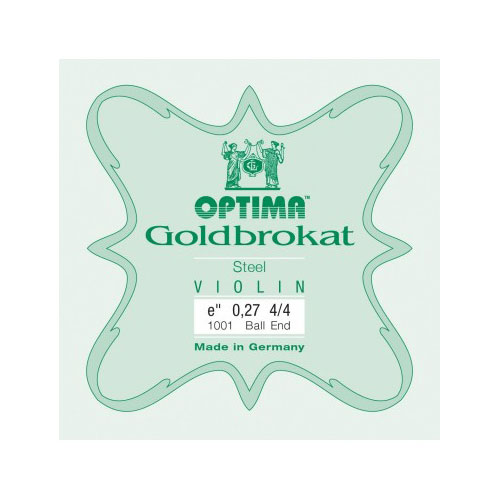 OPTIMA STRINGS VIOLIN LENZNER GOLDBROKAT VIOLIN E 0,27 K HARD