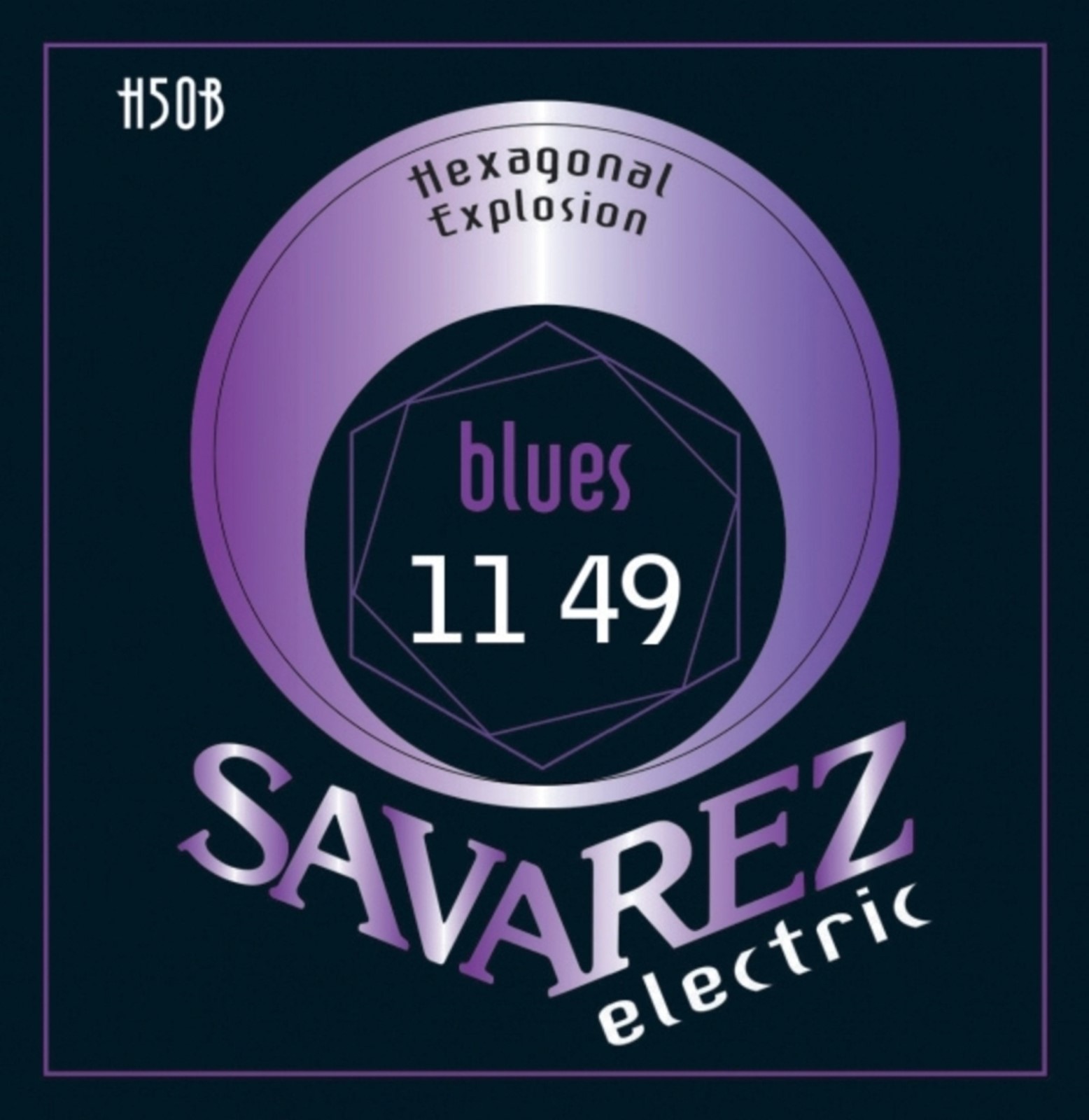 SAVAREZ Hexagonal Explosion Nickel Blues .011-.049 H50B