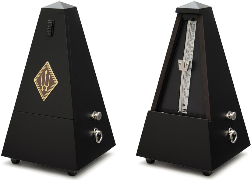 WITTNER METRONOME PYRAMIDAL BLACK GLOSS 816