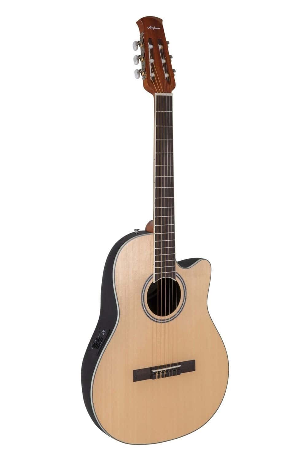 APPLAUSE CLASSIQUE AB24CII MID CUTAWAY NYLON NATURAL SATIN