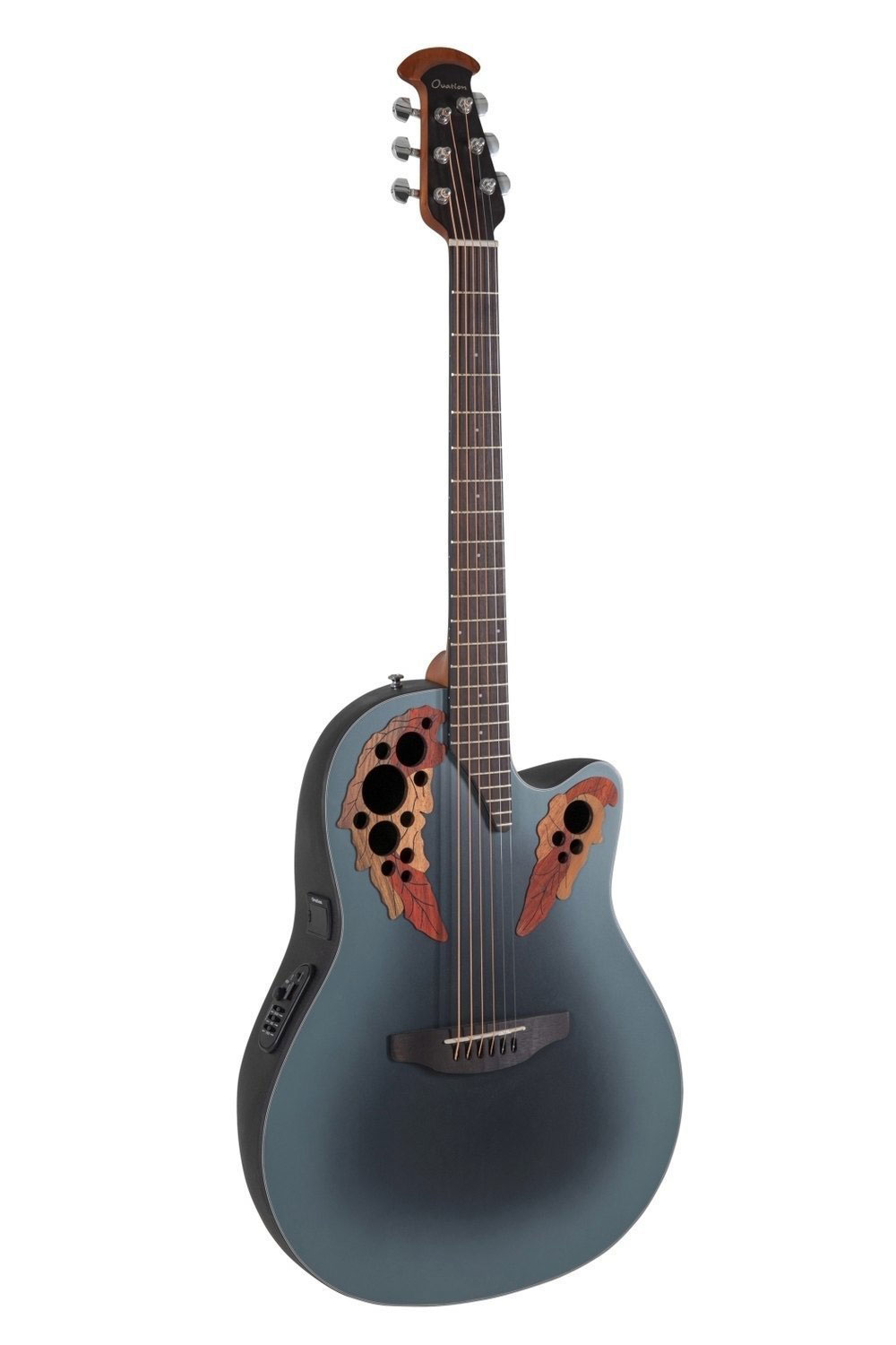OVATION Chitarre Elettroacustiche Celebrity Elite Mid Cutaway Reverse Blue Burst