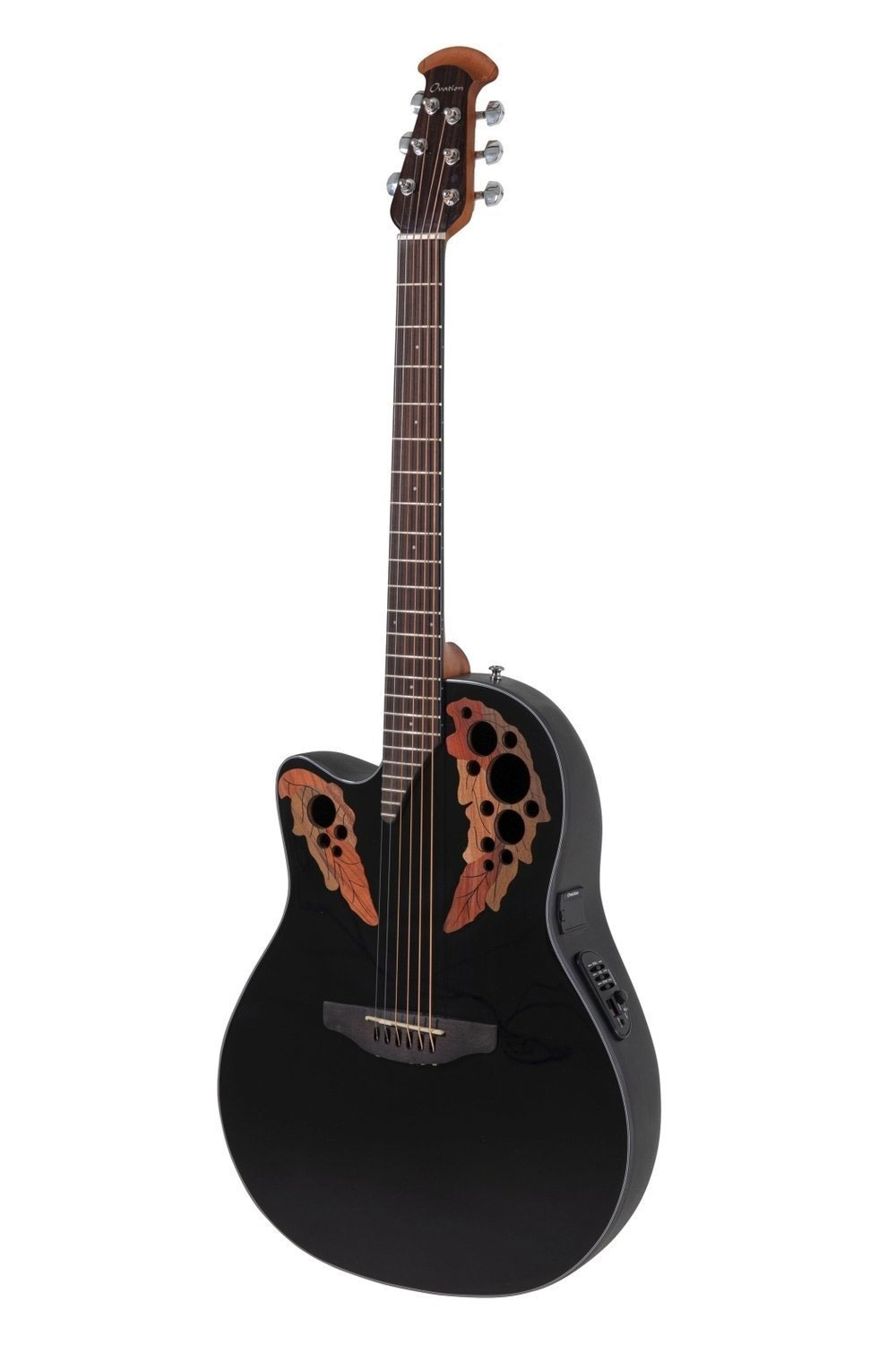 OVATION E-Acoustic Guitar Celebrity Elite Mid Cutaway Black