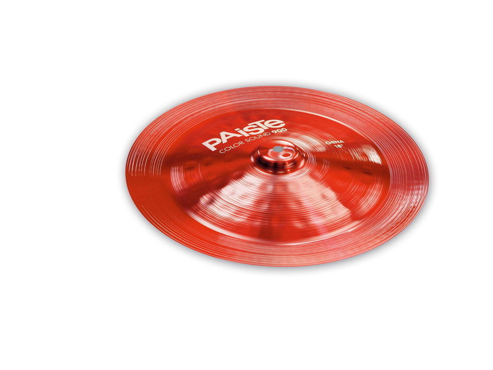 PAISTE Cymbales China 900 Serie Color Sound Red 18