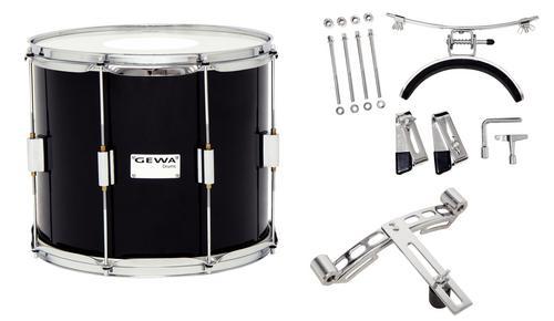 GEWA TAMBOUR TENOR 14X10 (SANS TIMBRE) BOULEAU BLACK