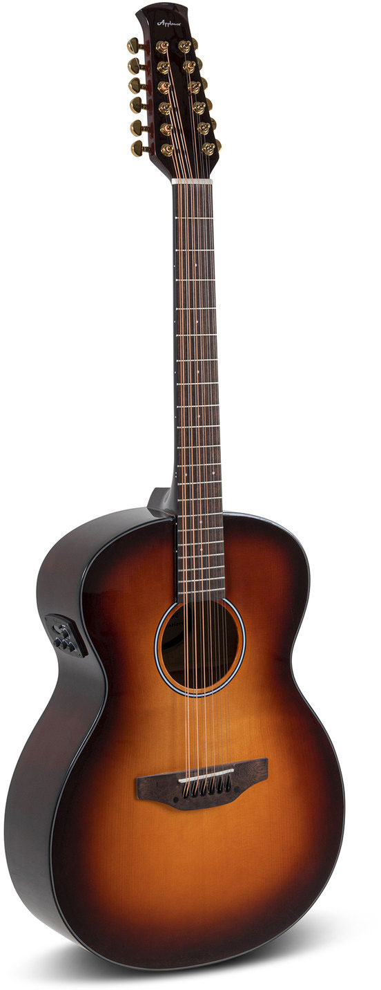 APPLAUSE Aaj96-1 Jumbo 12 Wood Classics Sunburst