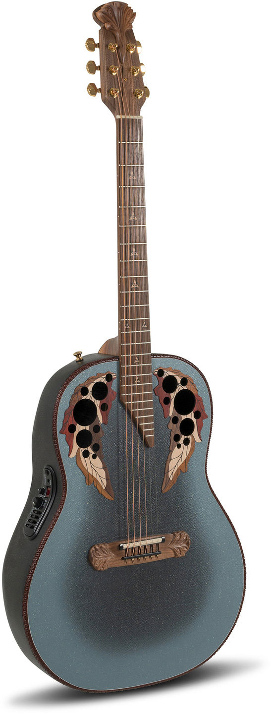 ADAMAS 1687GT Deep Non-Cutaway Reverse Blue Burst