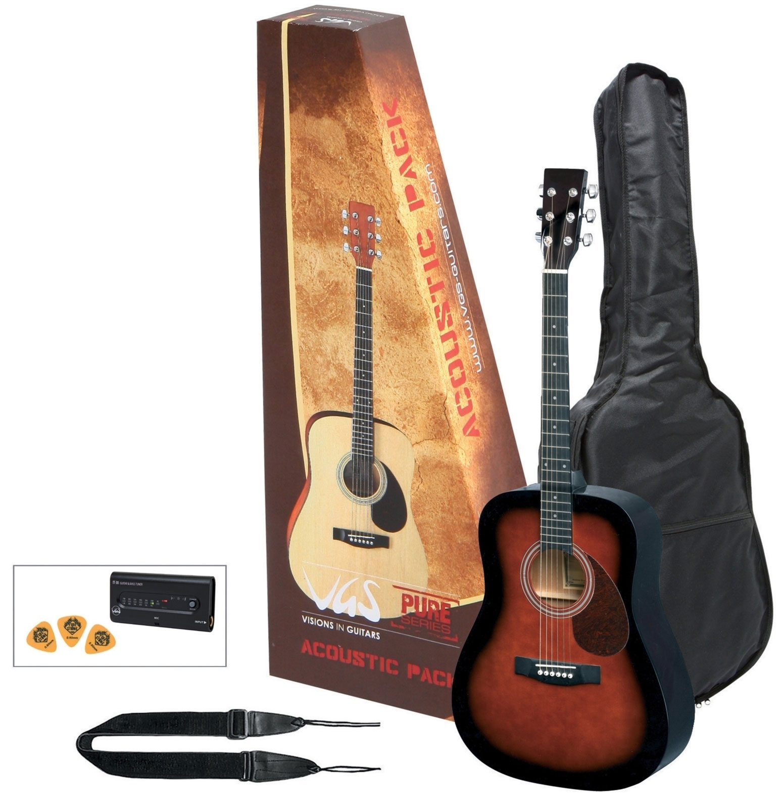 Vgs Pack Acoustique Violinburst