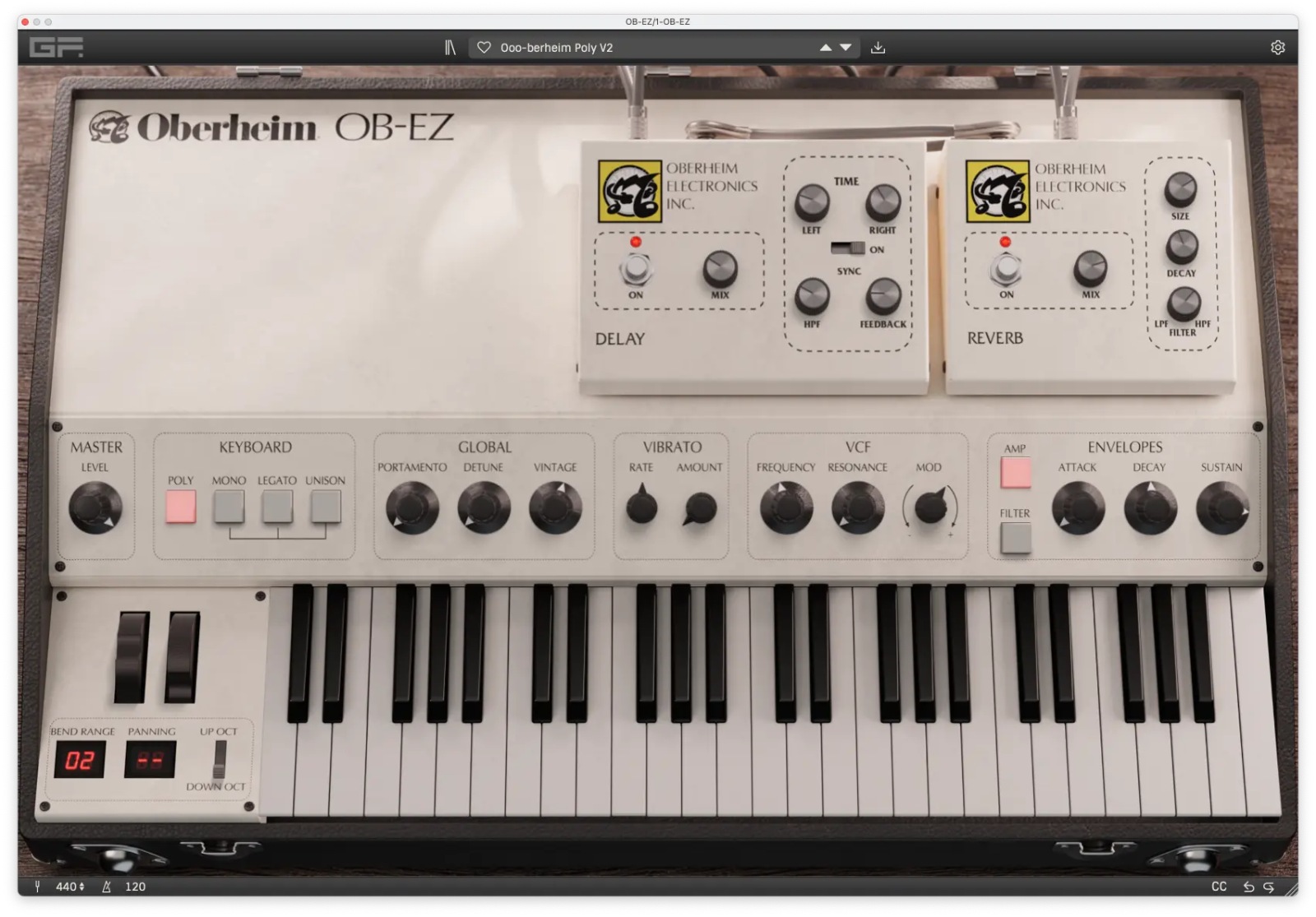 GFORCE Oberheim OB-EZ