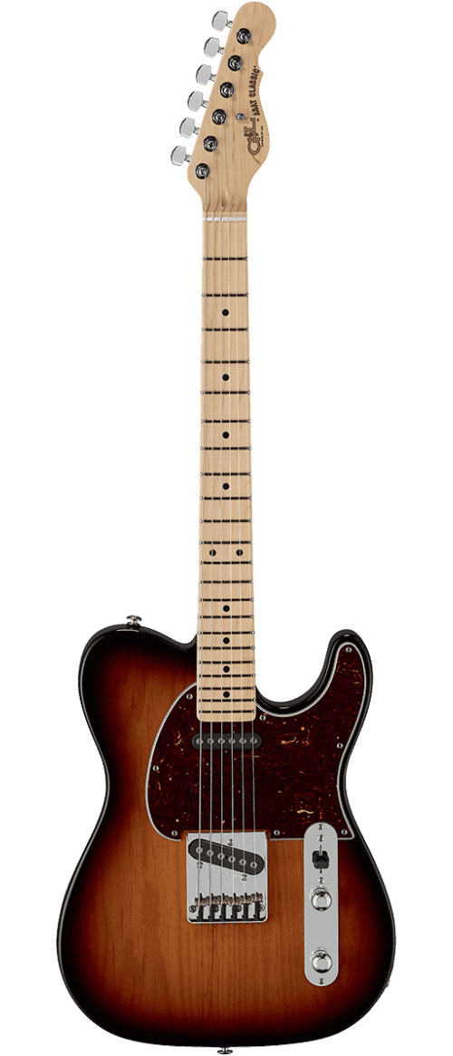 G&L Fullerton Deluxe Asat Classic 3 Tone Sunburst