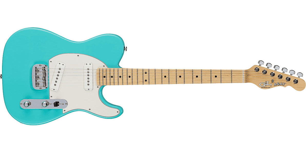 G&L Fullerton Deluxe Asat Special Mn Turquoise