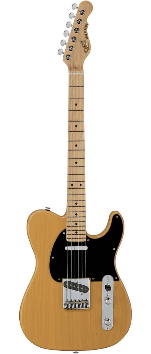 G&L FULLERTON DELUXE ASAT CLASSIC ALNICO BUTTERSCOTCH MN