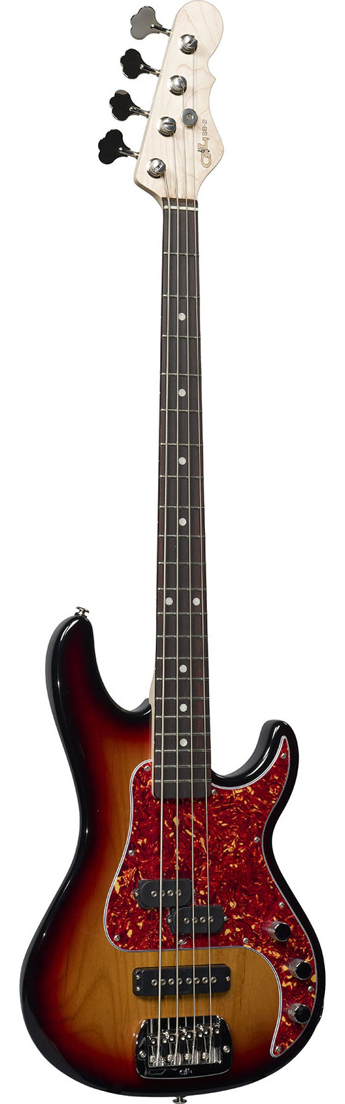 G&L Sb-2 Fullerton Deluxe Rw 3-Tone Sunburst