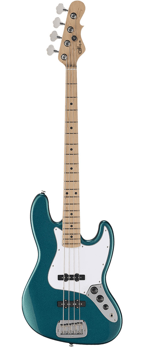 G&L Fullerton Standard Jazz Bass Emerald Blue