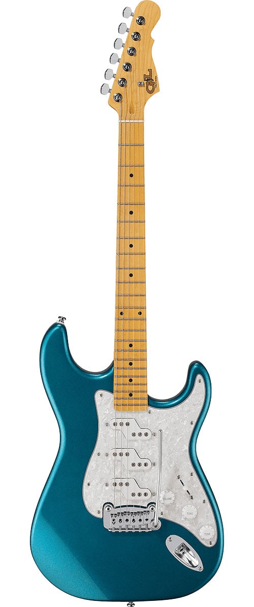 G&L TRIBUTE COMANCHE EMERALD BLUE