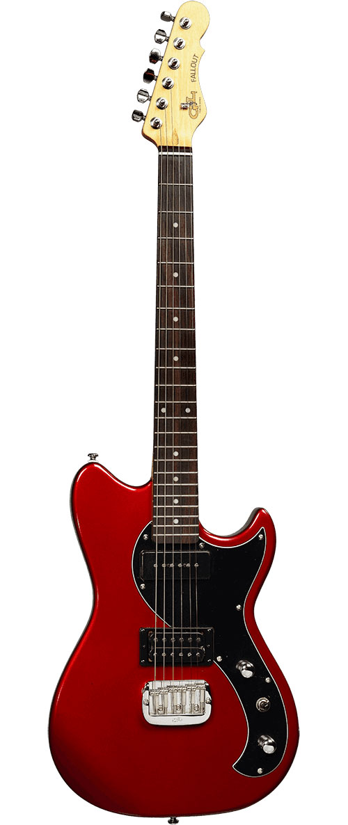 G&L TRIBUTE FALLOUT CANDY APPLE RED