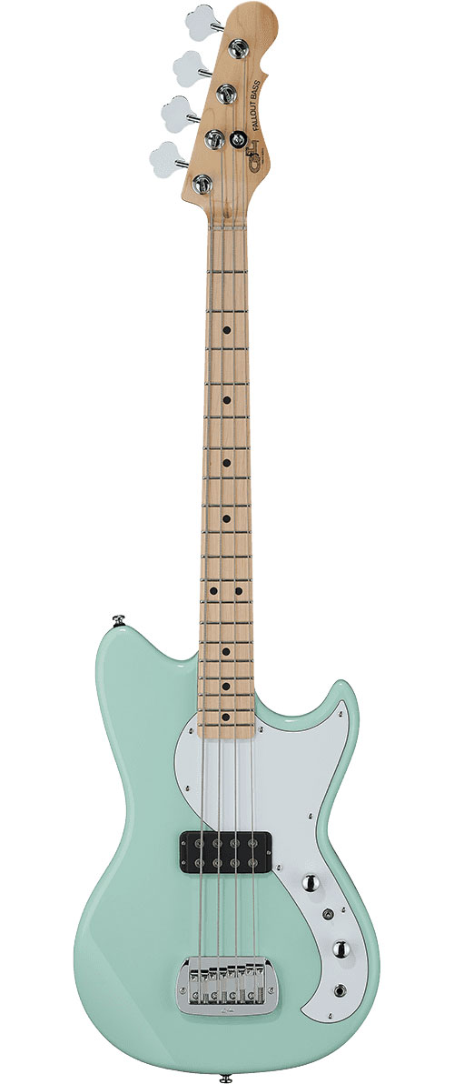 G&L TRIBUTE FALLOUT BASS SURF GREEN