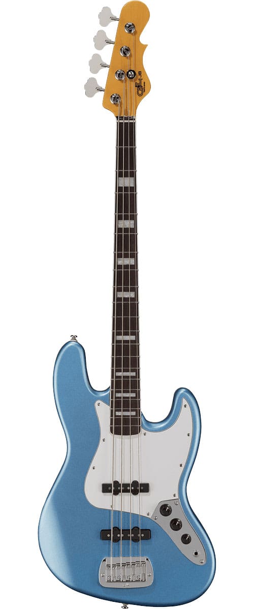 G&L TRIBUTE JAZZ BASS LAKE PLACID BLUE